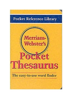 Merriam Webster's Pocket Thesaurus - pzsku/ZB65D82837DE9376A729DZ/45/_/1653995712/91b42593-9b00-4f9f-bbbf-9eb3735c8a79