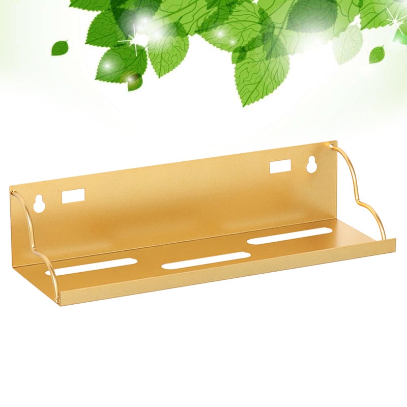 2pcs Wrought Iron Storage Shelf Decorative Wall-mounted Storage Racks Shelves Sundries Organizer Wall Decoration - Image 4