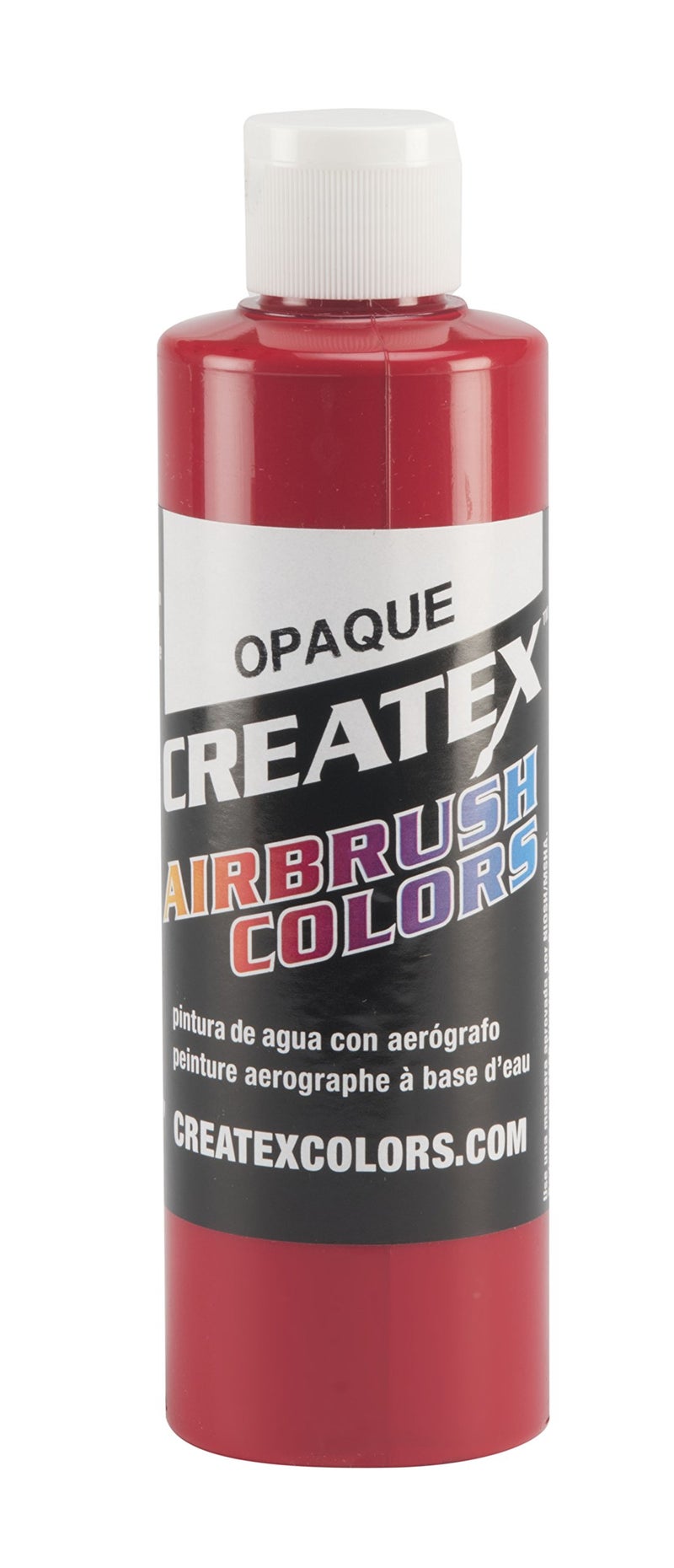 CREATE X Createx Colors Paint for Airbrush, 8 oz, Opaque Red - Image 1
