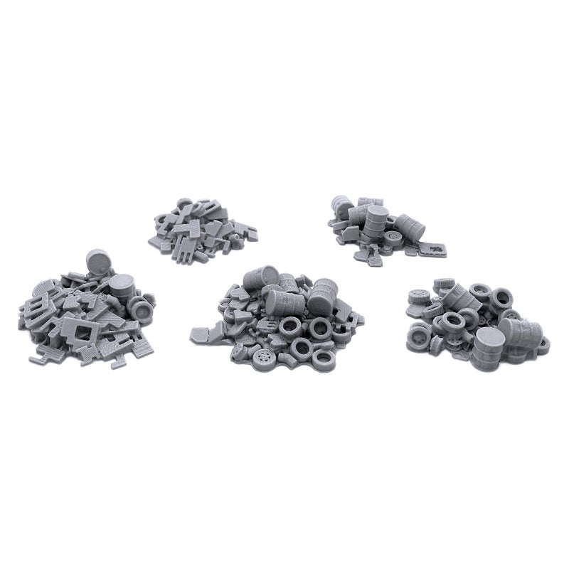 EnderToys Shanty Rubble by Terrain4Print 3D Printed Tabletop RPG Scenery and Wargame Terrain for 28mm Miniatures - Image 2