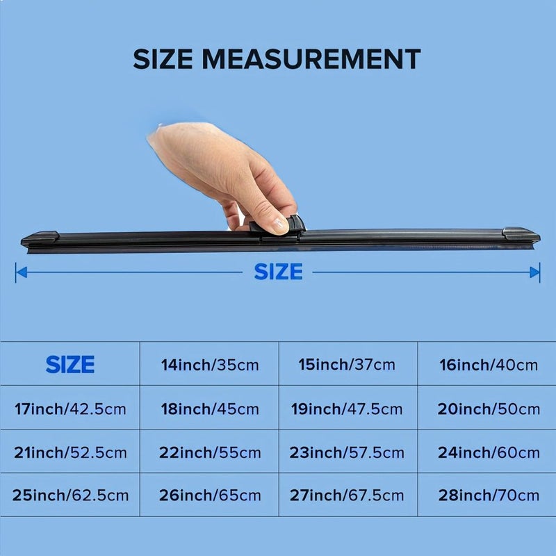 Premium Graphene Coated Wiper Blades For Tesla Model Y RHD 2019 2024 All Season Windshield Replacement 26 20 - Image 2