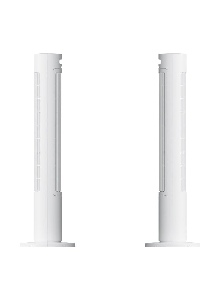 Xiaomi Smart Tower Fan 2 - Embrace a 150° natural breeze, Energy-saving and cost-effective Only 1kWh to keep cool in the summer, 28.7dB(A) low noise BPTSO2DM White - Image 2