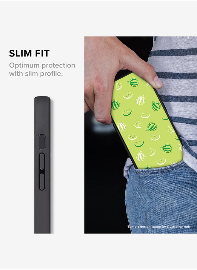 Stylizedd - Rugged Black Edge Case for Xiaomi Redmi Note 13 Pro 5G, Slim fit Soft Case Flexible Rubber Edges Anti Drop TPU Gel Thin Cover -  Style Queen - Image 1