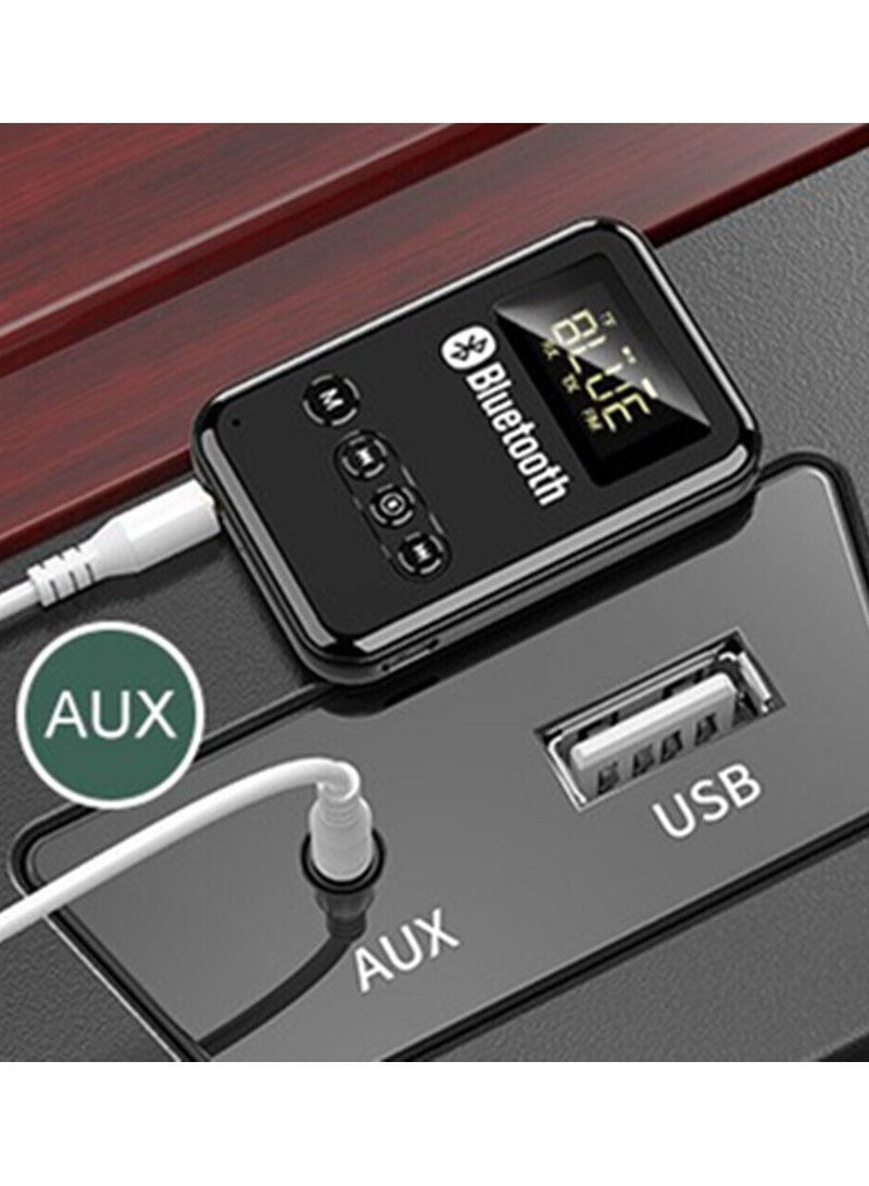 4 in 1 Wireless Bluetooth 5.0 Audio Transmitter Receiver Adapter For TV PC Car  - Image 2