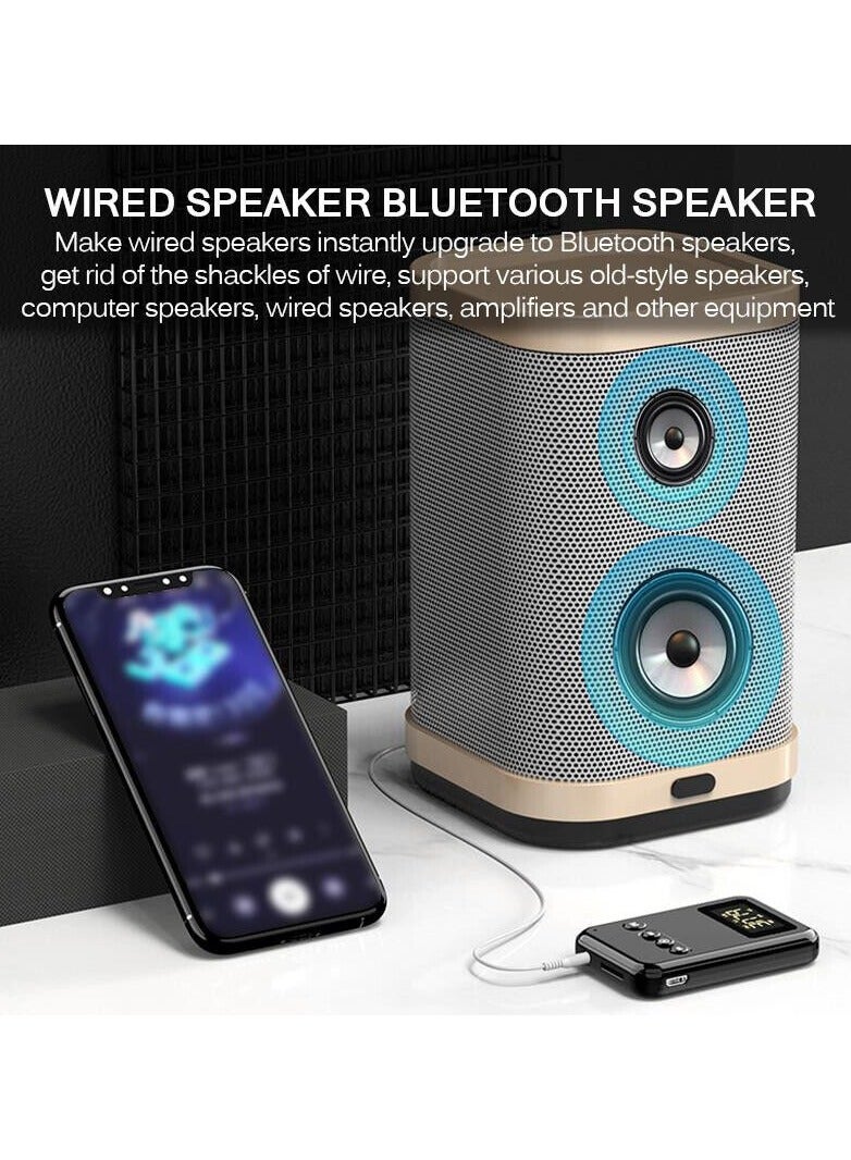 4 in 1 Wireless Bluetooth 5.0 Audio Transmitter Receiver Adapter For TV PC Car  - Image 4