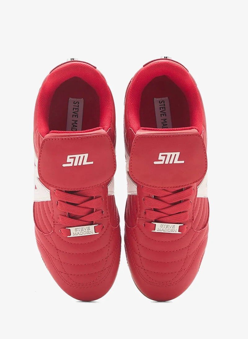 STEVE MADDEN  Freekick Logo Lace Up Low Top Sneakers for Women | Best Price UAE