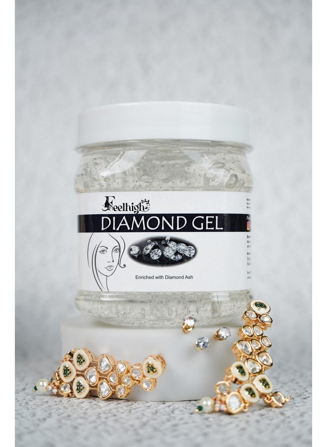 Feelhigh Face and Body Gold Scrub 500gm Skin Shiny And Face Gel 500gm - Skin care and Facial Products -Man woman (Gold Scrub And Diamond Gel) - Image 5