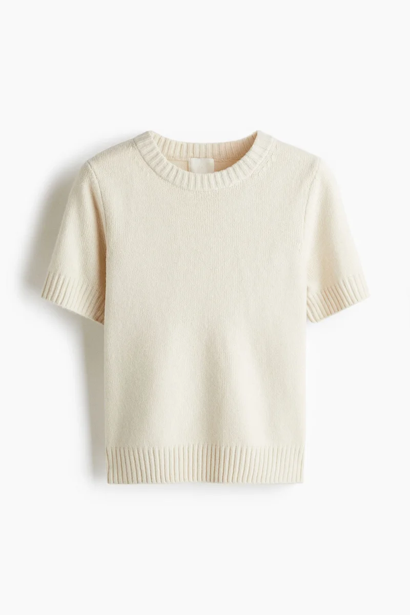 H&M Short-sleeved jumper