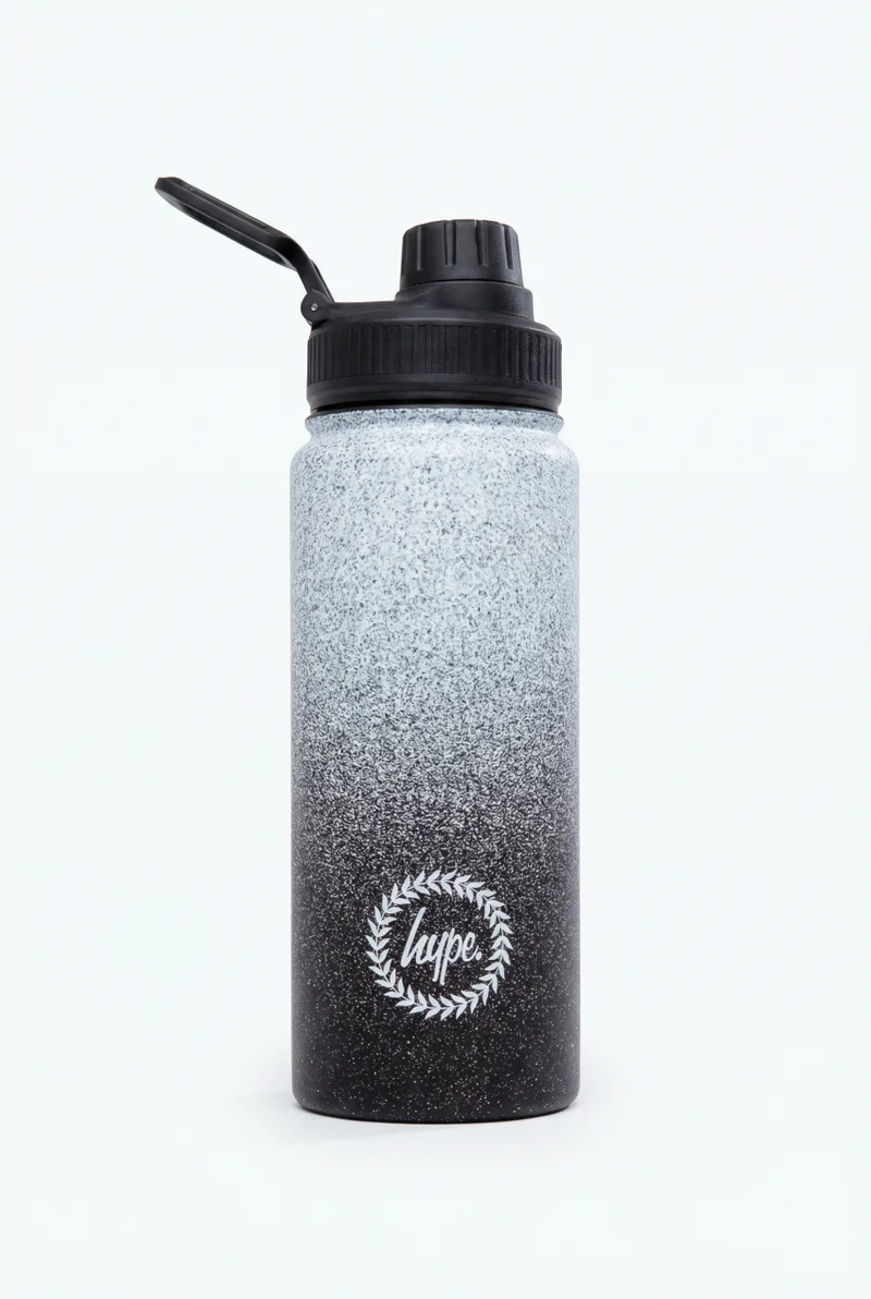 چاست هايب HYPE Water Bottle Black White Speckle Fade