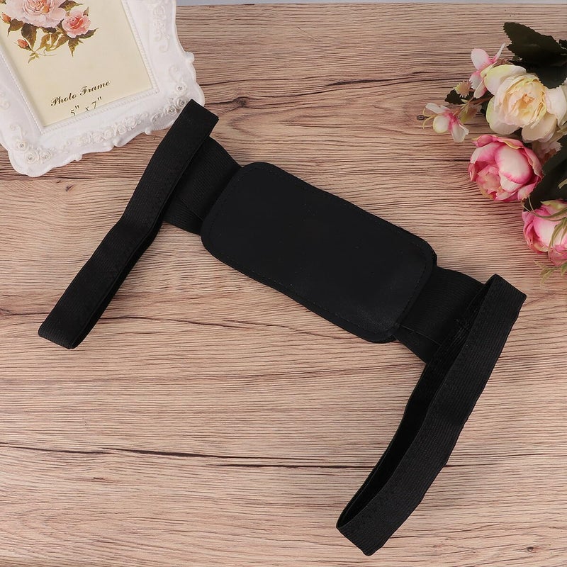Invisible Posture Corrector Back Brace Hunchback Support Belt Adjustable Comfortable Black - Image 4