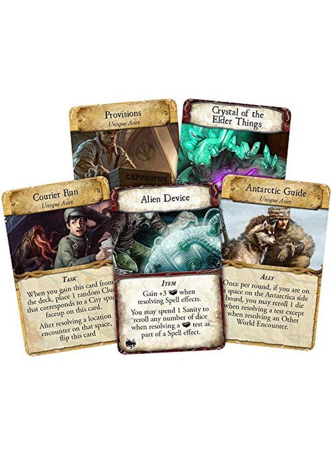 Fantasy Flight Games Eldritch Horror Mountains Of Madness Board Game Expansion ; Mystery Game ; Cooperative Board Game For Adults And Family ; Ages 14+ ; 18 Players ; Avg. Playtime 24 Hrs ; Made By  - Image 5