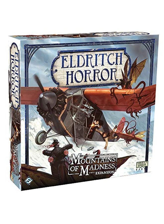 Fantasy Flight Games Eldritch Horror Mountains Of Madness Board Game Expansion ; Mystery Game ; Cooperative Board Game For Adults And Family ; Ages 14+ ; 18 Players ; Avg. Playtime 24 Hrs ; Made By  - Image 1