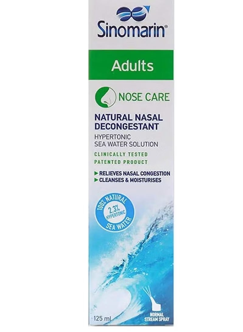 Sinomarin Adult Nasal Spray 125ml