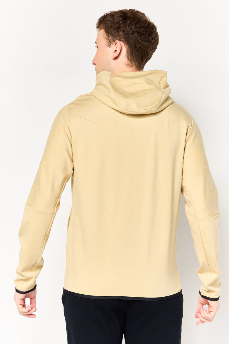 Nike Men Sportswear Fit Long Sleeve Outdoor Hoodie, Beige - Image 4