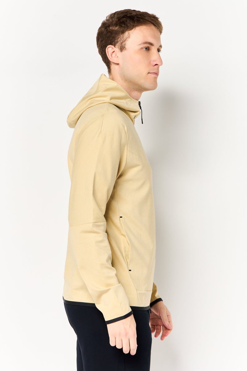 Nike Men Sportswear Fit Long Sleeve Outdoor Hoodie, Beige - Image 3