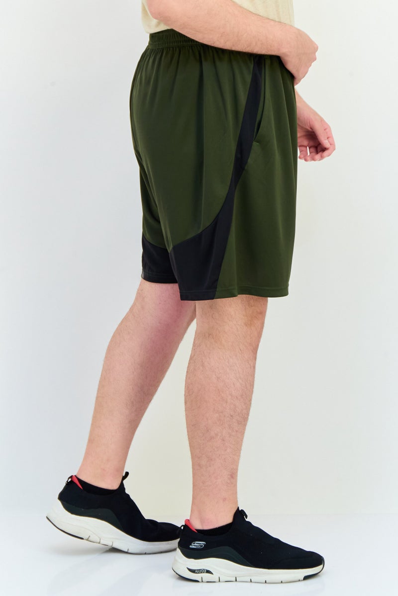 PUMA Men Sportswear Fit Training Shorts, Dark Olive - Image 2