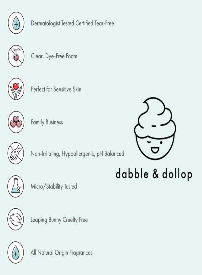 Dabble & Dollop Strawberry Body Wash Refill - All Natural Fragrances, Dermatologist Tested, Tear-Free, Non-Irritating, Hypoallergenic, pH Balanced, Leaping Bunny Certified (24oz) - Image 4