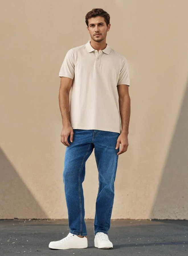 سبلاش فيڤ تيشيرت بولو بأكمام قصيرة