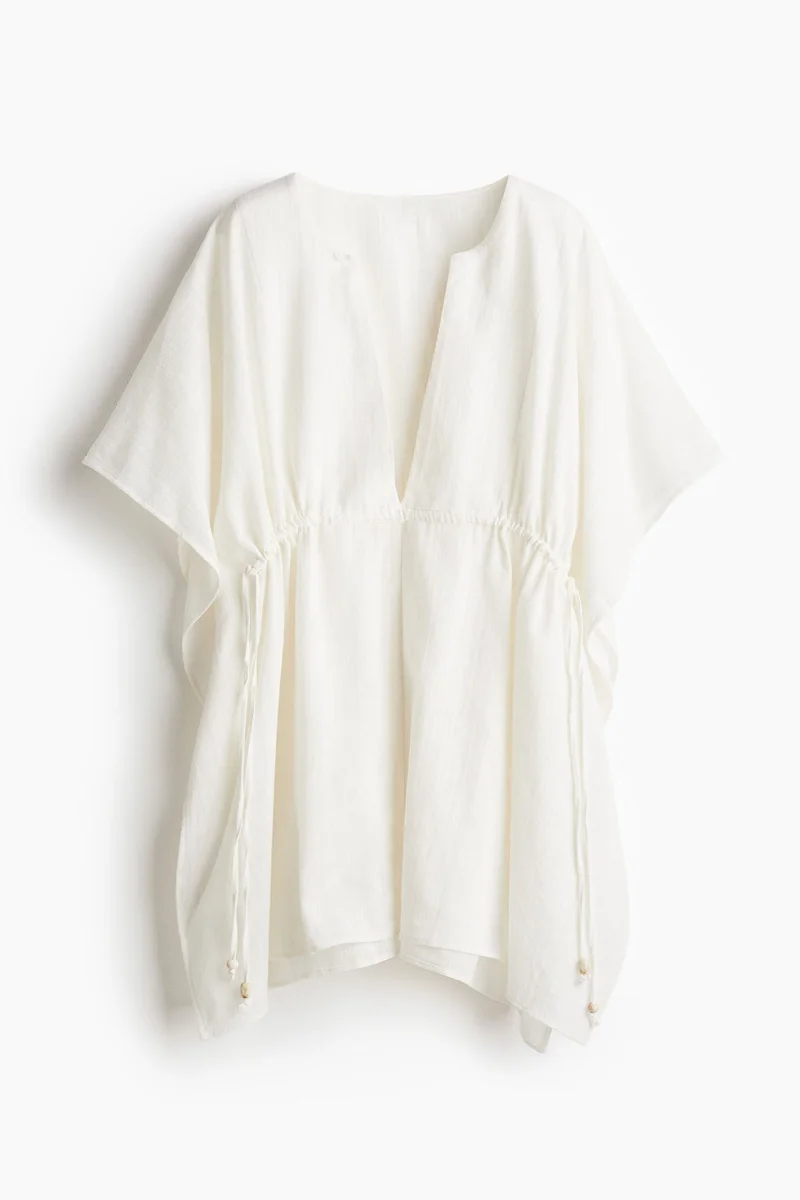 اتش اند ام قفطان قطني للشاطئ