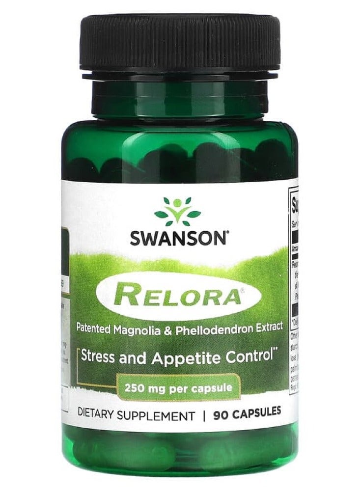 SWANSON Relora - Patented Magnolia & Phellodendron Extract 250 mg 90 Caps