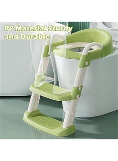 Gonice Potty Training Seat with Step Stool Ladder,Potty Training Toilet for Kids Boys Girls, Toddlers-Comfortable Safe Potty Seat with Anti-Slip Pads (PINK NEW)  - Image 2
