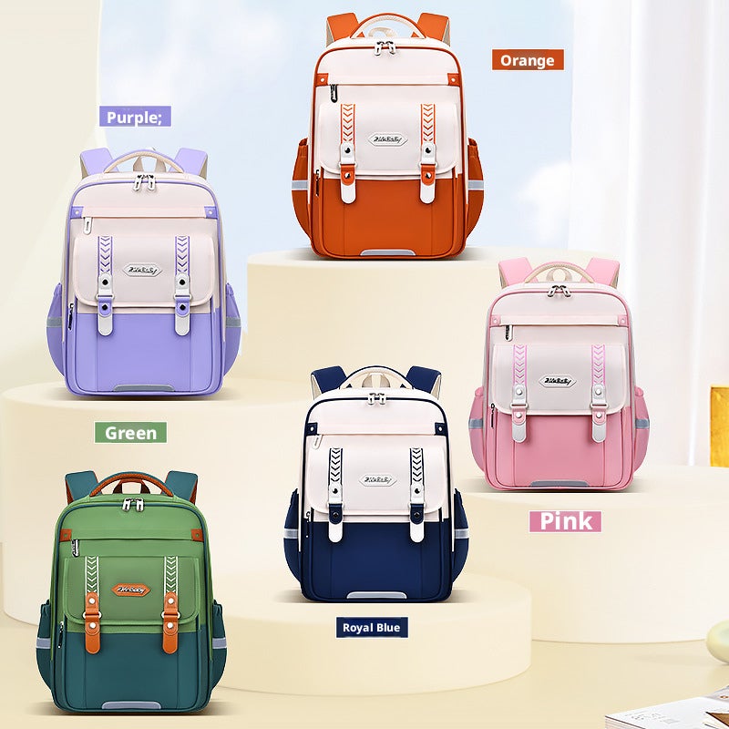 Sesame Baby Kids Backpack Lightweight School Bag for Boys Girls Grades 1-3 - Image 1