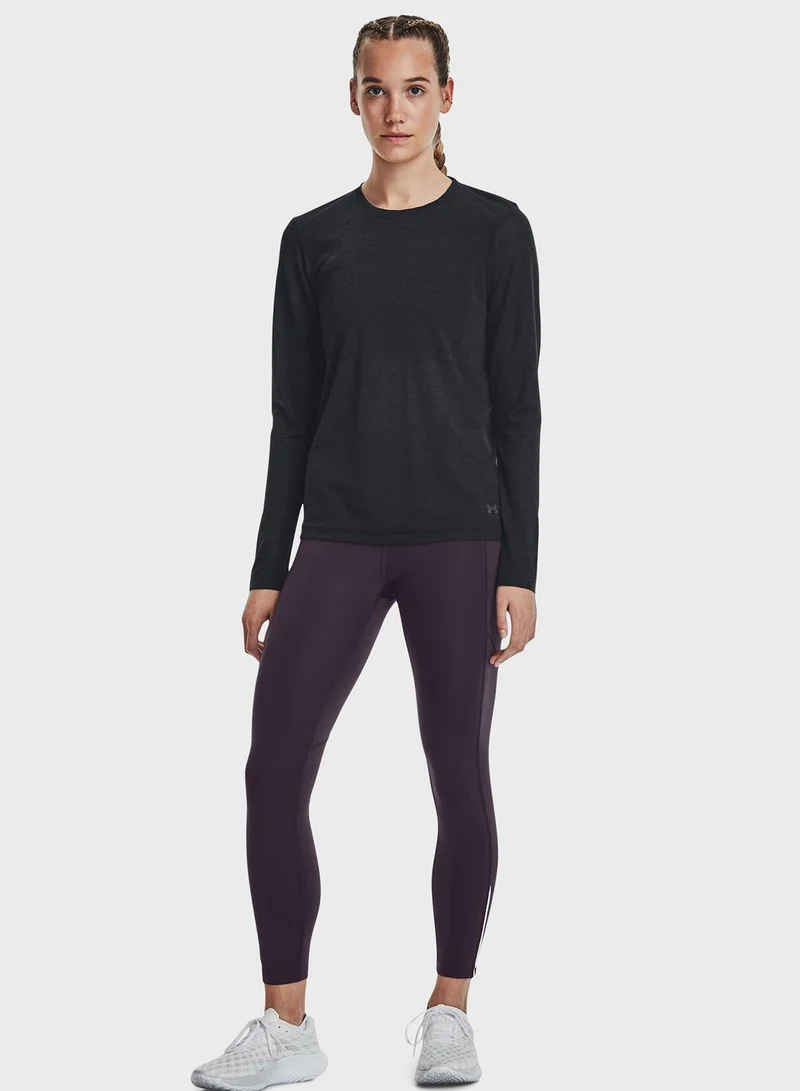 UNDER ARMOUR Seamless Stride Long Sleeve Top
