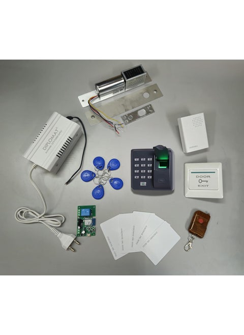 NAVKAR SYSTEMS Biometric Access Control Drop Bolt Lock with WiFi Receiver