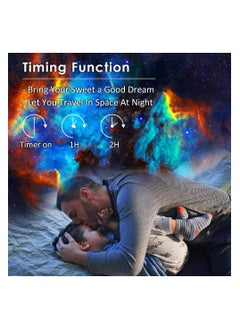 BJollys Star Projector,Planetarium Projector Galaxy for Bedroom,360 Degree Rotation Night Light with 4K Replaceable 12 Discs Large Projection Area Sky Kids Adults Gifts, White  - Image 3