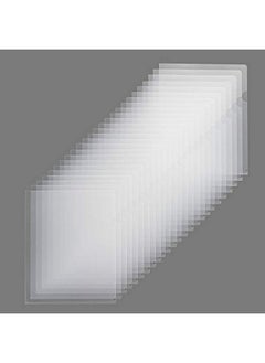 25 Pack Clear Document Folder Project Pockets, Copy Safe Letter Size Us Paper Poly Jacket Sleeves Folders Transparent Plastic Document Folders, Clear