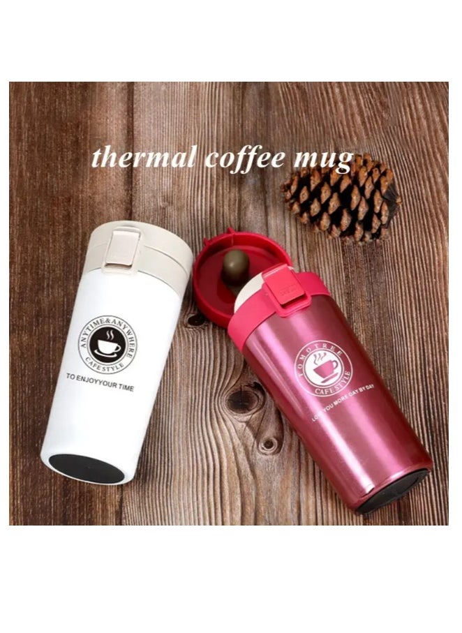 Portable Thermal Coffee Mug Travel Multicolour