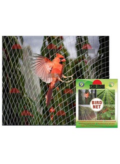 shalimar Shalimar Anti-Bird Net – 10 x 10 Feet – UV Stabilized HDPE Monofilament Netting for Balcony Garden Windows & Pigeon Control – Durable & Weatherproof Bird Net  - Image 2