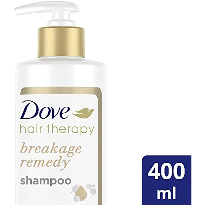 Dove HAIR THERAPY SHAMPOO FOR DAMAGED HAIR BREAKAGE REMEDY HAIR SHAMPOO WITH NUTRIENT-LOCK SERUM 13.5 FL OZ - Image 3