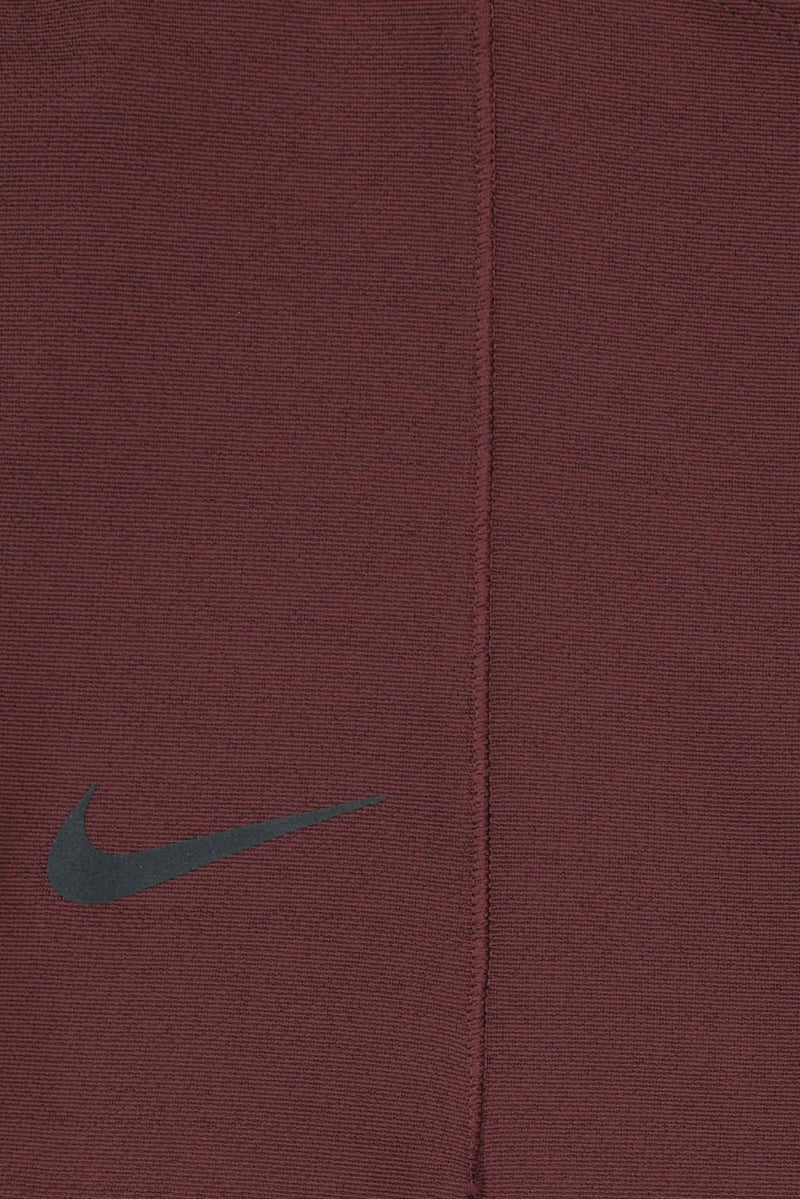 Nike Women Tight Fit Running Leggings, Maroon - Image 3