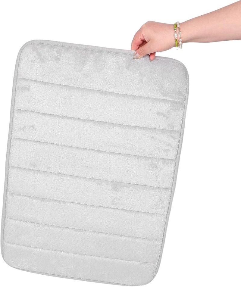 Proper storage environment ABOOFAN Non-Slip Flannel Bath Mat 40x60cm, Thick Sponge Absorbent Floor Rug with Quick-Dry, Soft Comfortable Foot Mat for Bathroom, Entryway, and Indoor Use Tight fitted parts Global upgraded economical craftsmanship Wide range usage design Global versatile design Major city pickup option Ready varied options Global standard processed material Market need oriented construction Market multi-use trusted quality Pre-sale confirmed stock Local & cross border ship compatible Longevity upgraded craftsmanship General compatible design All preference matching build Individual & group usable Upgraded quality Leakproof sealed Season change compatible build Multi-category warehouse equip Flexible anti-break Easy handling optimized design Ventilated design Transparent body Gulf climate tested upgraded quality - Image 5