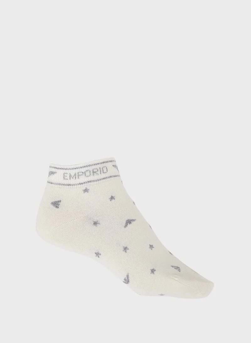 EMPORIO ARMANI 2 Pack Knitted Socks