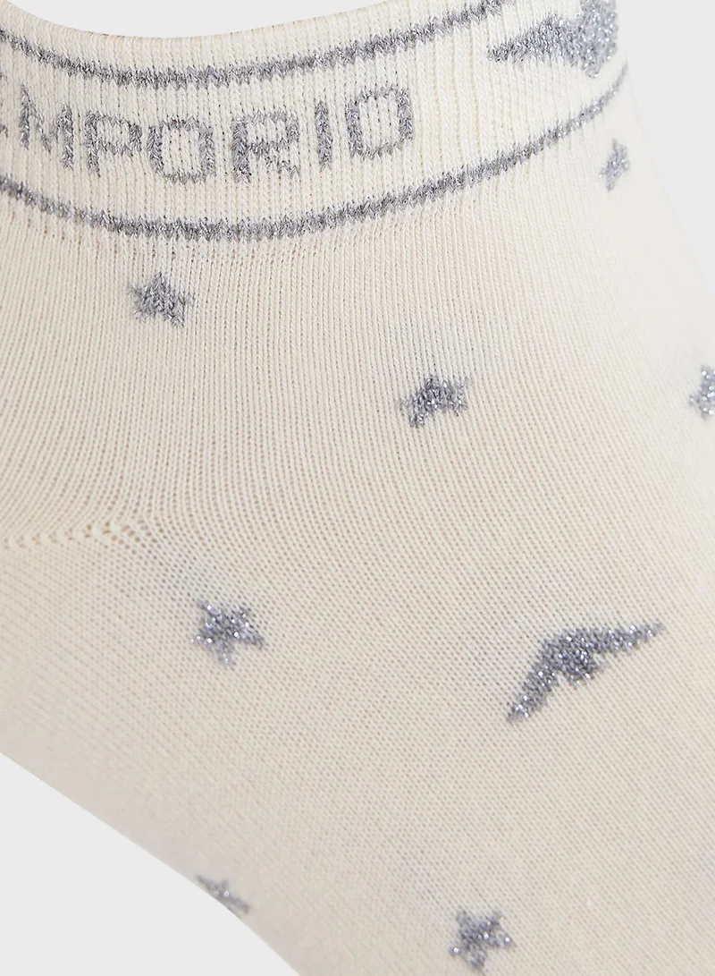 EMPORIO ARMANI 2 Pack Knitted Socks