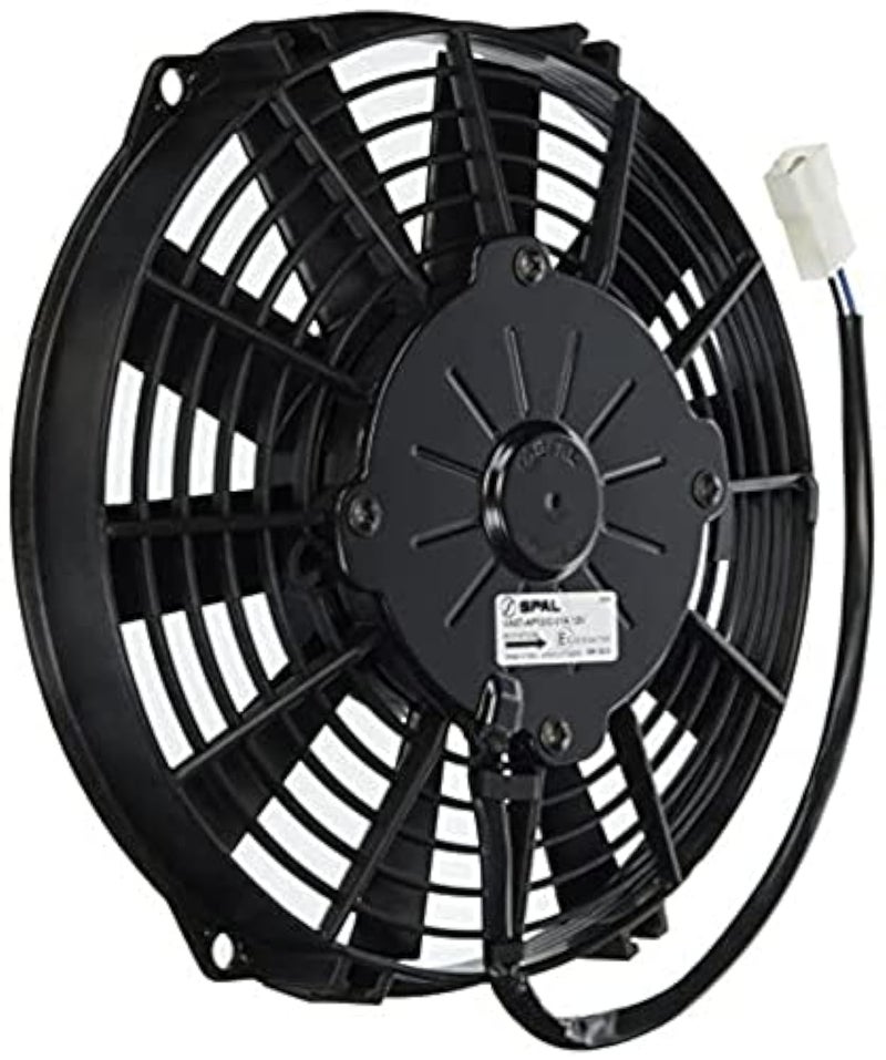 Spal 30100392 9" Straight Blade Low Profile Fan, Black - Image 5