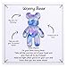 Aesnefe Pocket Bear Hug Anxiety Relief Gifts for Men Women Mental Health Positivity Gift for Anxious Friend Stress Relief Gifts for Her Comforting Gift for Son Daughter Back to School Light Blue - Image 1