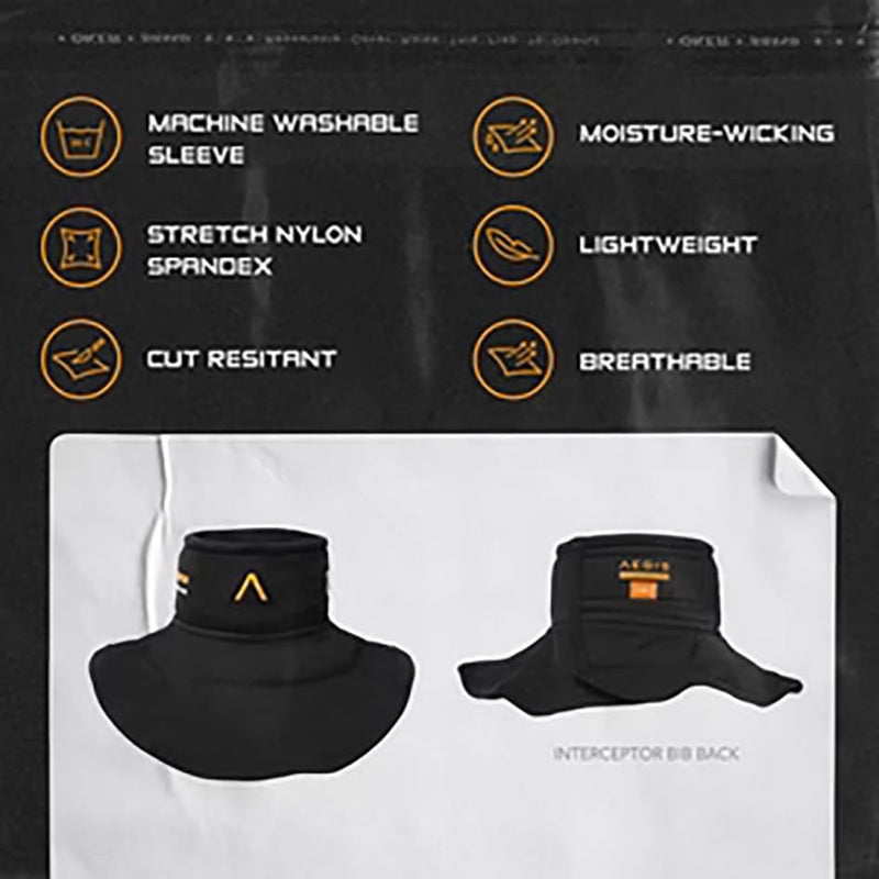 AEGIS Interceptor (Bib) Hockey Neck Guard/Protector Featuring D3O - Image 3
