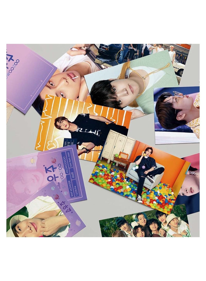 Color Fans 55-Piece BTS BANGTAN BOYS SOWOOZOO Lomo Card - Image 3
