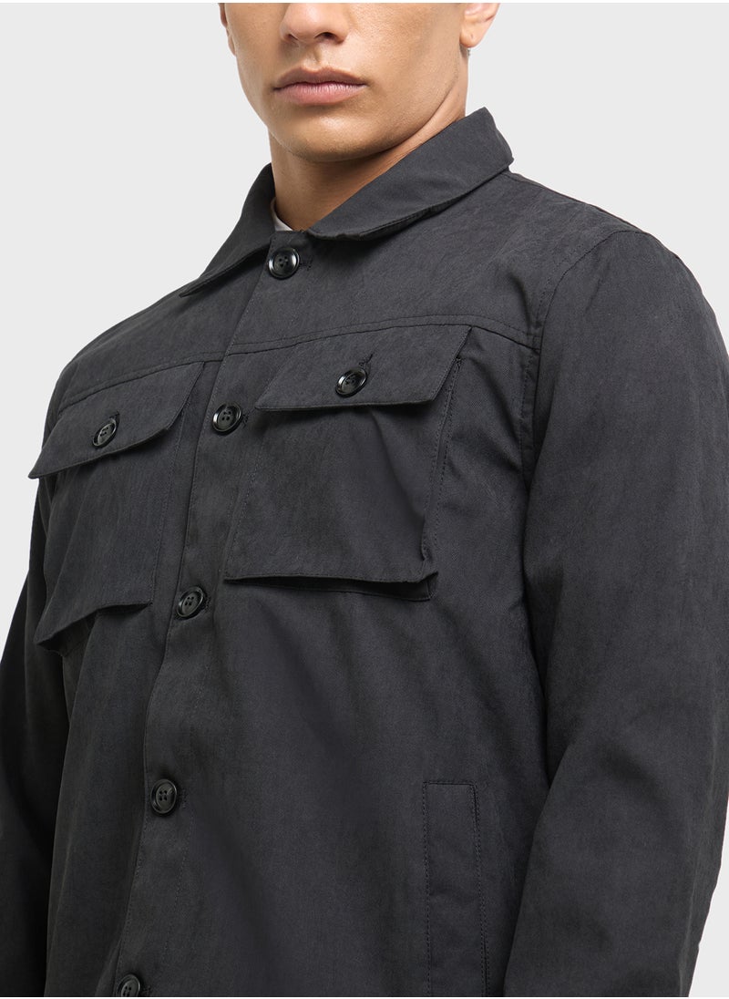 BRAVE SOUL Casual Shacket  - Image 3