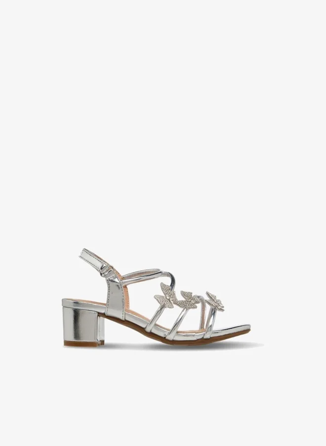 Flora Bella Girls Block Heel Sandals