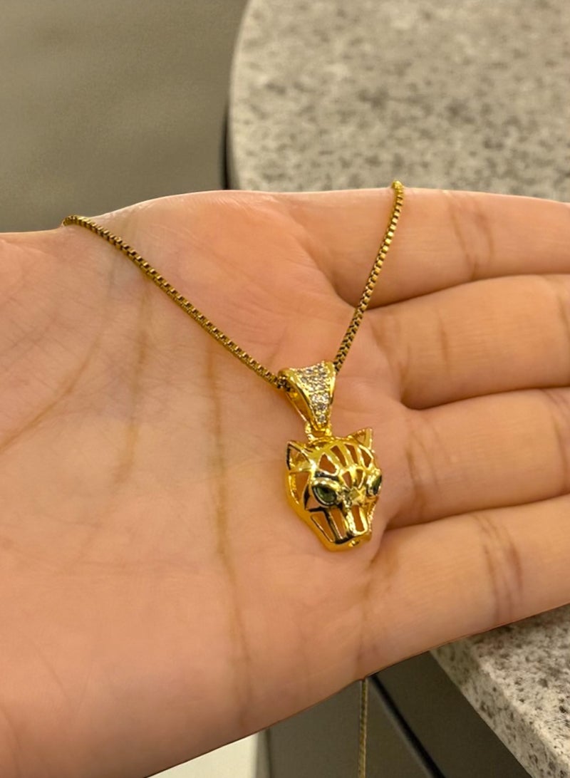 Casual collection Elegant Stainless Steel Gold Plated Necklace For Women - Image 1