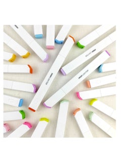 M&G M&G Chenguang Highlighter Pen Ultra Simple Pastel Neon - No:AHMU1602 - Light Blue  - Image 4