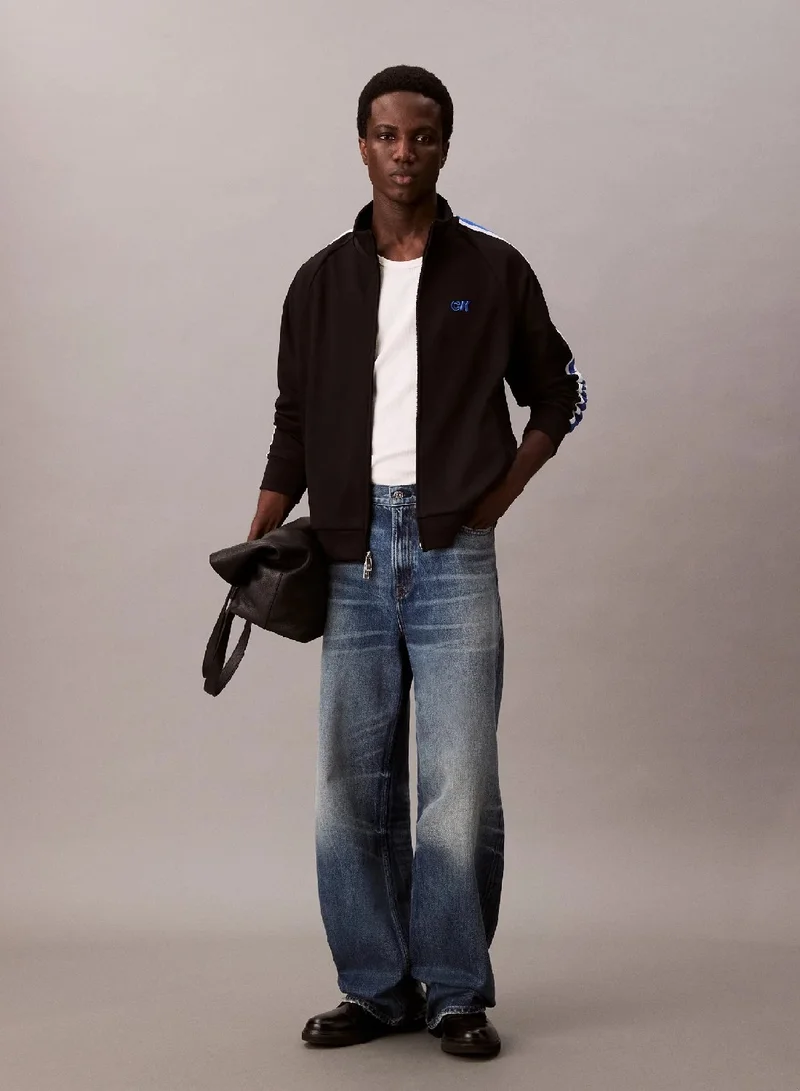 Calvin Klein Jeans Stretch Twill Track Jacket