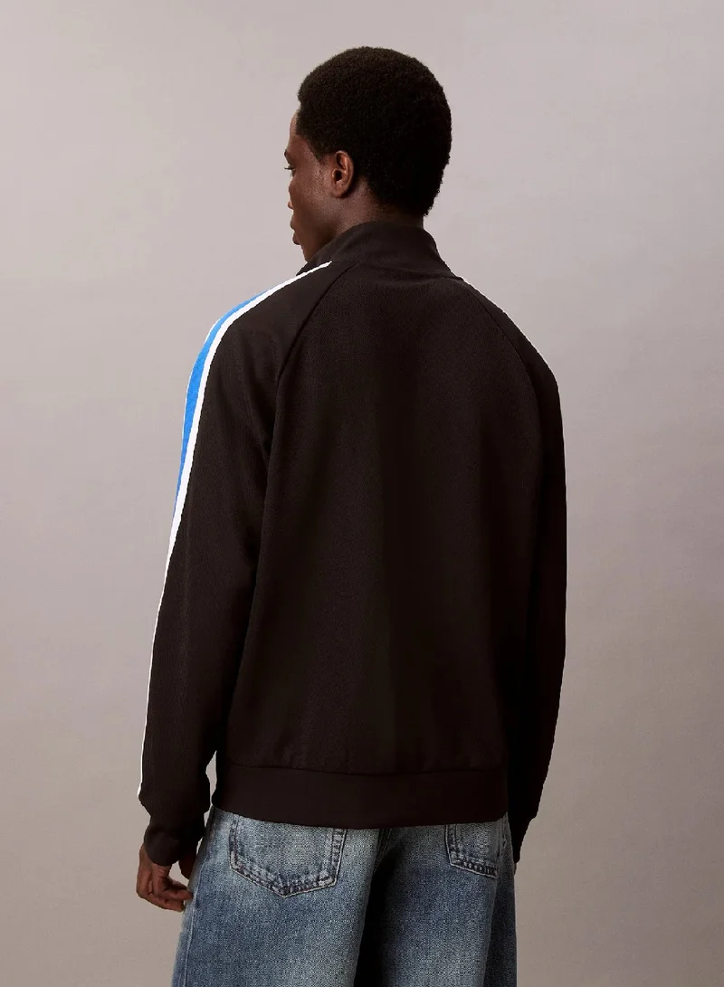 Calvin Klein Jeans Stretch Twill Track Jacket