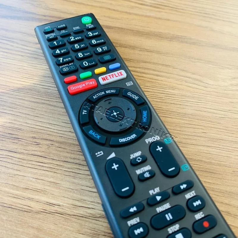 Ata Elektronik Sony Bravia Smart LED TV Remote Control - Googleplay Netflix Button RM-ED011 RM-ED012 RM-ED013 RM-ED014 RM-ED015 RM-ED002 RM-ED005 RM-ED007 RM-ED008 RM-ED009 Compatible LED TV