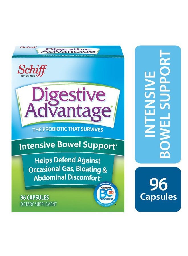 Schiff Intensive Bowel Support, 96 Capsules (Pack of 3) - Image 2