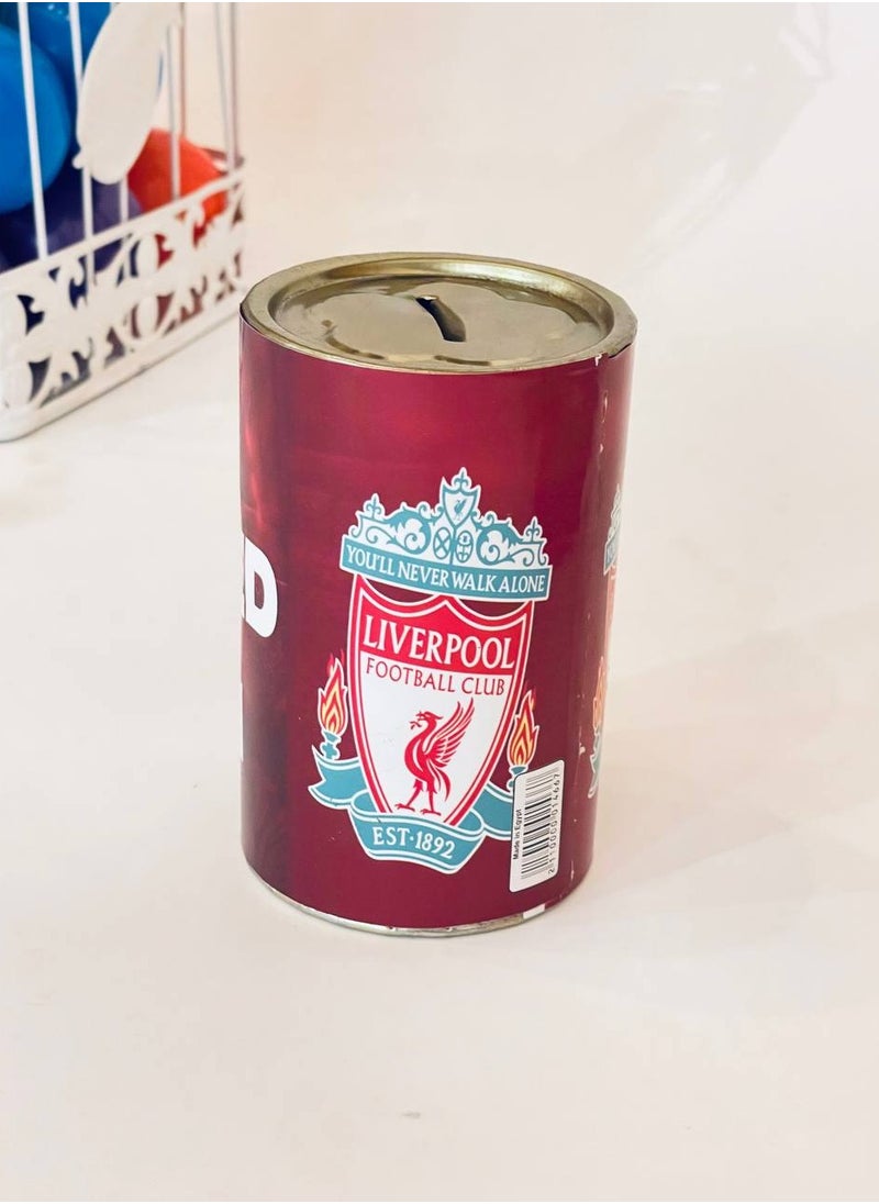 FUN MOMENT - Liverpool club design 12×7.5 cm metal children's Money Bank - Image 1